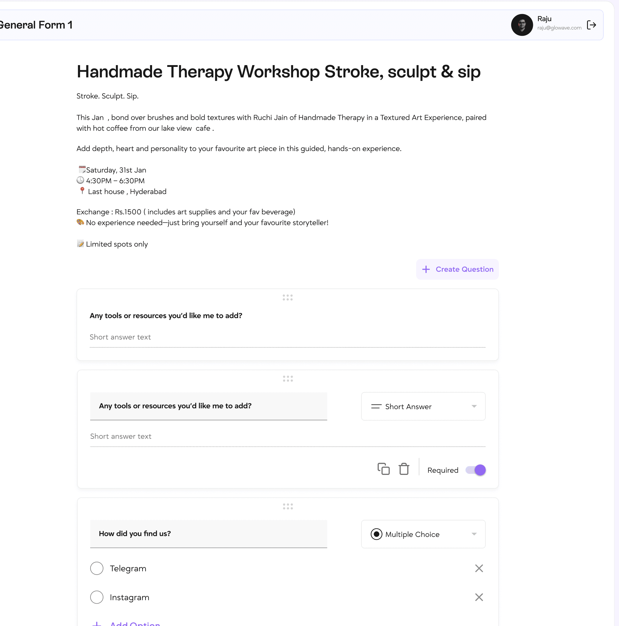 Forms UI